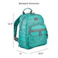 thumbnail image 6 of Eastsport Lauren Mini Backpack, Aztec Ash Grey, 6 of 11
