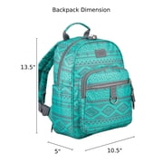 Eastsport Lauren Mini Backpack, Aztec Ash Grey