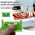 thumbnail image 3 of Grofry Automatic Needle Threader Double-Headed Thread Device Needle Threading Tool with 5 Needles for Hand Sewing Machine Sewing, 3 of 8