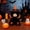 Black, variant on Halloween Teddy Bear Plush Toy, Cute Pumpkin Costume Stuffed Animal, Soft Holiday Decorative Doll, Kids Gift Accent (Beige)