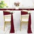 thumbnail image 2 of Cheesecloth Table Runner 6FT Long Boho Gauze Table Runner Rustic Sheer Runner for Wedding Bridal Baby Shower Birthday Party Table Decor Thanksgiving Christmas Decorations, 2 of 3