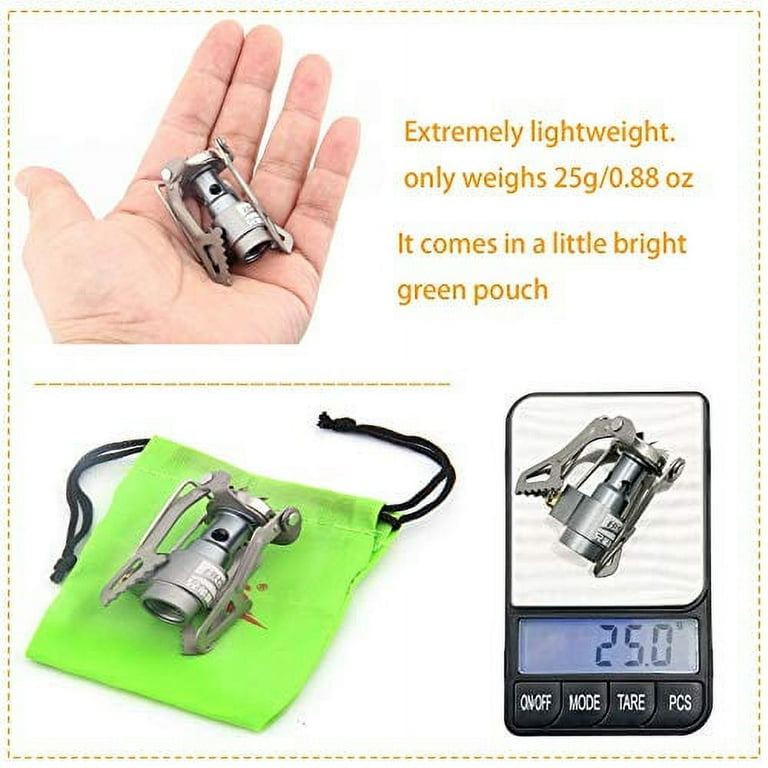 BRS 3000T Stove Portable Propane Camping Stove Ultralight Titanium Backpacking Stove Gas Burner Camp Stove only 25g BRS 3000T Stove Walmart