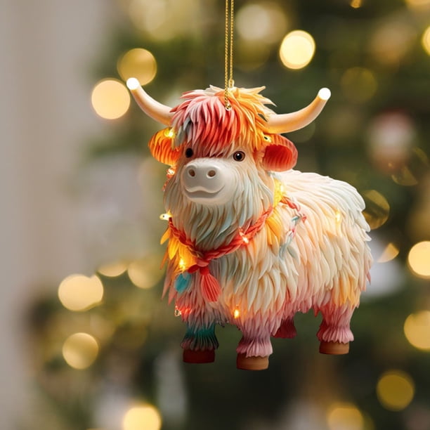¡No Te Lo Pierdas!, Colgante para interior de coche con forma de perro salchicha, adorno para árbol de Navidad, adorno colgante para decoración Akmoler