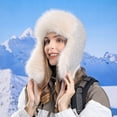 thumbnail image 1 of Capuche Ski Coupe-Vent Peluche Capuche Ski Hiver Ajustable Femmes Hommes, 1 of 9
