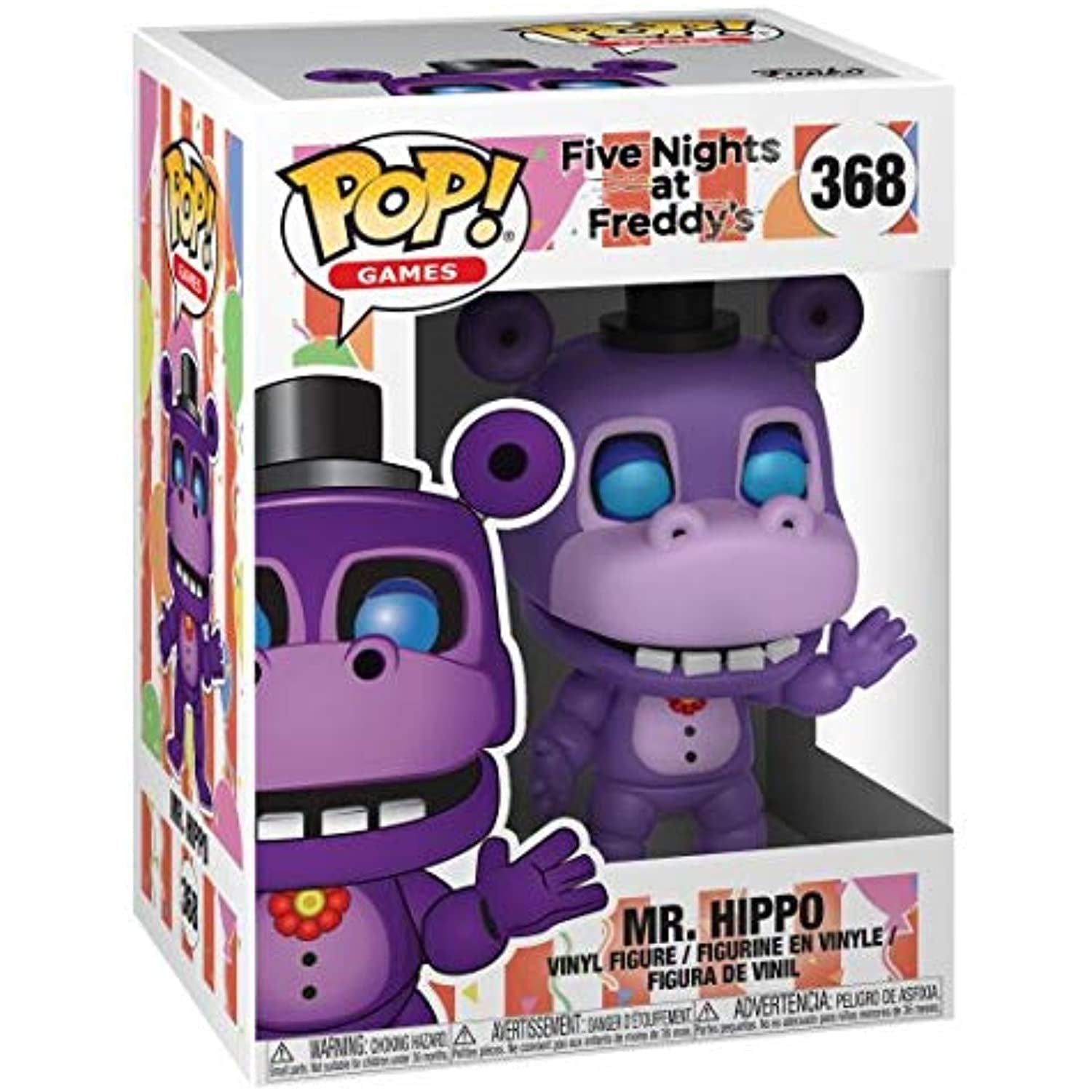 Funko Pop! Games: Five Nights At Freddy's - Mr Hippo figurine en vinyle