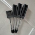 thumbnail image 3 of pitrice Fonte de Lingot de Graphite Raffinage avec le Réservoir de Lingot de Graphite d'Or d'Or Rectangle Fondant la Poignée Versant des Barres Noires Fondant pour l'Aluminium d'Alliage 2Kg, 3 of 9