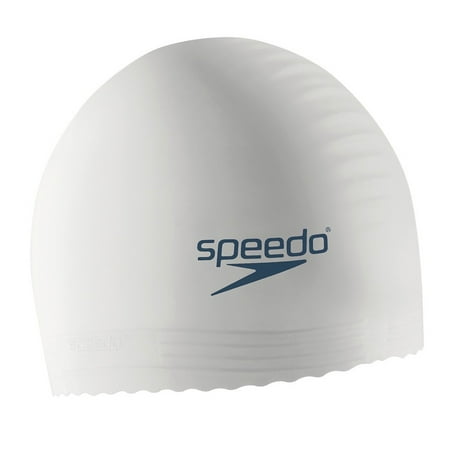 Speedo Solid Latex Cap - Speedo Solid Latex Swim-Swimming Head Cap