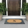 thumbnail image 2 of A1HC Natural Rubber & Coir 24x39 Monogrammed Doormat For Front Door, Anti-Shed Treated Durable Doormat for Outdoor Entrance, Heavy Duty, Low Profile, Easy to Clean, Long Lasting Front Porch Entry Rug, 2 of 7