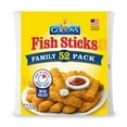 thumbnail image 2 of Gorton’s Crunchy Breaded Fish Sticks Cut from Real Fish, Wild Caught Fish with Crunchy Panko Breadcrumbs, Frozen, 52 Count, 30.5 Ounce Package, 2 of 8