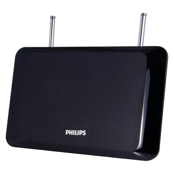 Accesorios Philips Antena de TV para Interiores, Digital, Antena de HDTV, Compatible con Smart TV, 4 Philips Accessories NA