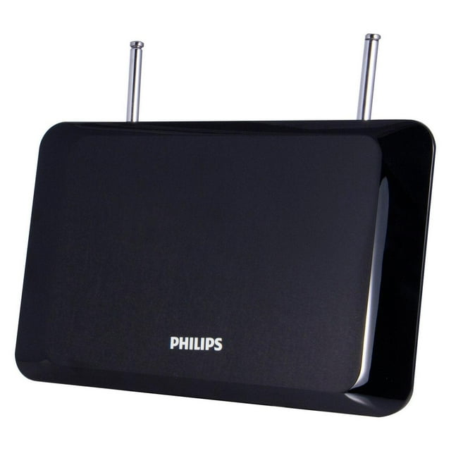 Accesorios Philips Antena de TV para Interiores, Digital, Antena de HDTV, Compatible con Smart TV, 4 Philips Accessories NA