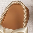 thumbnail image 5 of TOWED22 Girls Sandals Summer Open Toe Flats Shoes Dress Sandals for Toddler Little Kid Big Kid Gold,11.5, 5 of 9