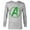Athletic Heather, variant on Marvel Avengers A Logo Symbol Icon Christmas Holiday Wreath - Long Sleeve T-Shirt for Men - Customized-White