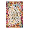 thumbnail image 3 of Unique Loom Vivid Collection Area Rug - Jaipur (5' 3" x 8' Rectangle Multi/Black), 3 of 7