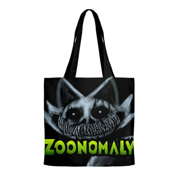 MNHFKGP New Game Zoonomaly 3D Print Shopping Bags Reusable Shoulder Casual Shopper Bags