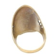 thumbnail image 2 of Finger Protector, Easy To Wear Mirror Polishing Brass  High Hardness Archery Thumb Ring  For Outdoor Hunting 18, 2 of 8