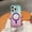 3 #upper light blue + lower purple, variant on Applicable to IP6PROMAX two-color gradual change magnetic mobile phone case foreign trade three-in-one anti-drop high quality
