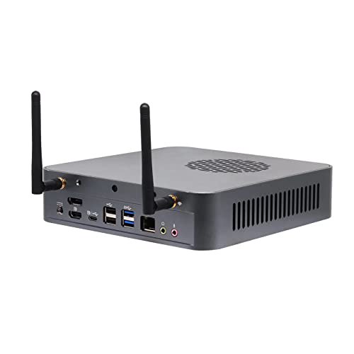 VENOEN Desktop Mini AMD PC with Radeon Vega 7 Graphics，Qcta-Core