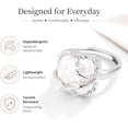 Terandius Irregular Pearl Silver Ring for Women Baroque Pearl Ring ...