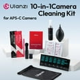 thumbnail image 2 of Ulanzi C072 10-in-1 Camera Cleaning Kit for APS-C Sensor Cameras – Lens, Sensor & Gear Maintenance with Swabs, Wipes, Air Blower, Spray & Storage Pouch, 2 of 18
