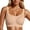 Beige, variant on ,Women's Wireless Full Coverage Bras No Underwire Everyday Bras Comfortable Wireless Padded Bralettes White XXL