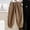 Khaki, variant on SYMOID Girls' Solid Color Loose Harem - Style Pants with Embroidered and Lace Trim for 3 - 12 Years Old,Khaki,Size 2-3T