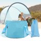 thumbnail image 4 of Daboolka Contenedor de Agua Plegable de Tela Oxford de 15 litros Lavabo de Agua portátil para Acampar al Aire Libre Azul, 4 of 8