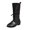 #A Black, variant on Taqqpue Women's Mid Calf Boots Comfortable Fashion Dress Boots for Women Low Heel With Zipper