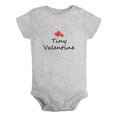 thumbnail image 2 of iDzn Tiny Valentine Funny Rompers For Babies, Newborn Baby Unisex Bodysuits, Infant Jumpsuits, Toddler 0-24 Months Kids One-Piece Oufits, 2 of 5