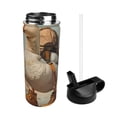 thumbnail image 2 of Disketp Hiking Duck 18oz Sports Insulated Kettle With Straw Insulated Water Bottle For Running Hiking Cycling Climbing Man'S Womens Sports Water Bottle, 2 of 8