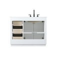 thumbnail image 3 of Elegant Kitchen and Bath 42 inch Single Bathroom Vanity in Chocolate Oak, 3 of 7
