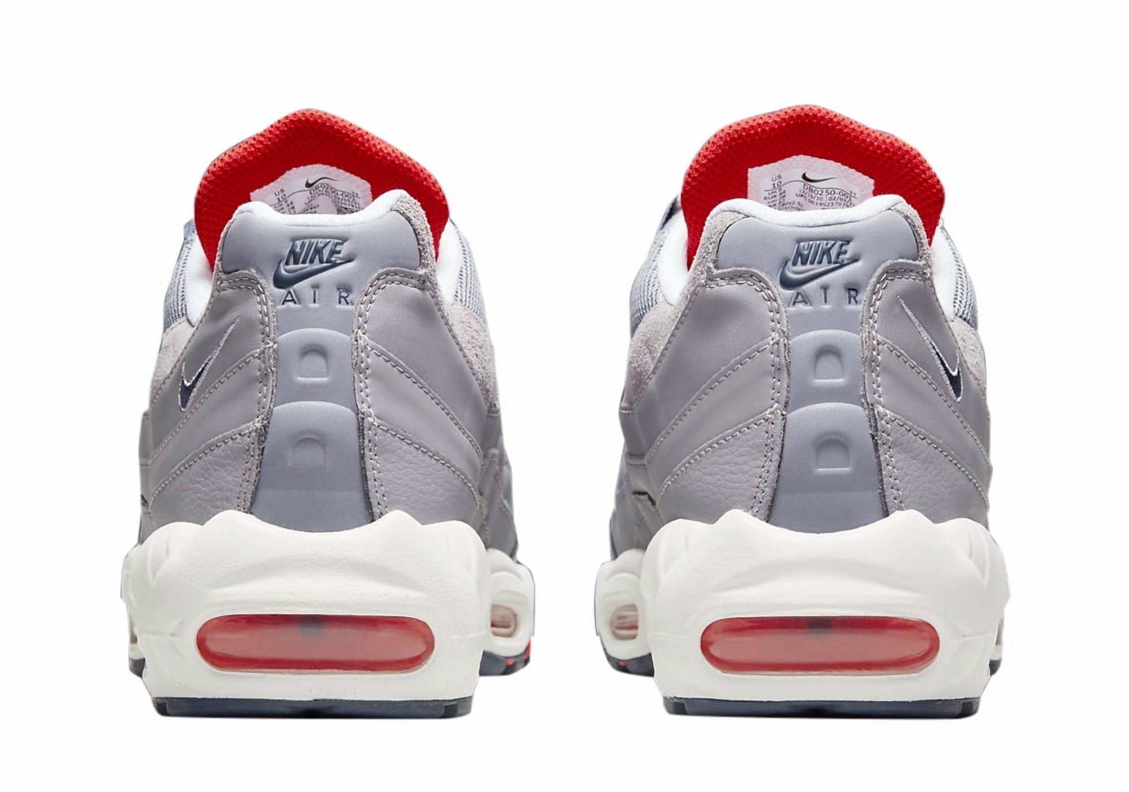 Men's Nike Air Max 95 Cement Grey/Thunder Blue (DB0250 001) - 7.5