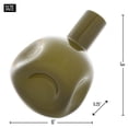 thumbnail image 6 of Home Decorative Indoor Abstract Glass Vase - Hunter Green, 6 of 6