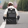 thumbnail image 2 of Men's Backpack, Waterproof Backpack for Business Travel, Camping, Gift, Backpacking, Black, 2 of 5