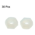 thumbnail image 3 of Hex Nut, Nylon  M4 Thread Hexagon Nuts  White 30pcs, 3 of 3