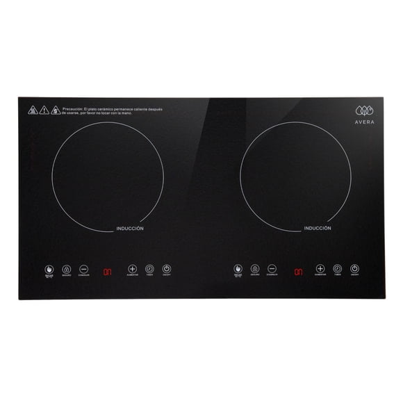 Estufa de Inducción 2 Zonas AVERA PIV2 Parrilla Empotrable Eléctrica