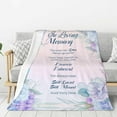 thumbnail image 6 of Memorial Blanket Sympathy Gifts for Loss of Loved One Bereavement Gifts in Memory of Mother Father Condolence Remembrance Gifts, 6 of 6