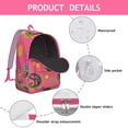 thumbnail image 4 of This Bohemian Paisley Backpack is a School Day Essential, Providing Ample Space for Your Laptop and Academic Materials, An Excellent Gift for Study, 4 of 5