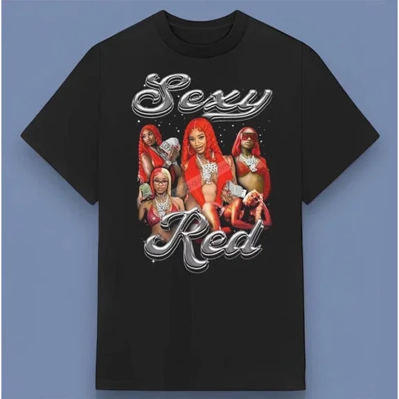 Sexyy Red Rapper T-shirt Gift for Fans All Size S-4XL