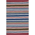thumbnail image 6 of SAFAVIEH Kids Stripes Striped Cotton Area Rug, Ivory/Multi, 8' x 10', 6 of 8