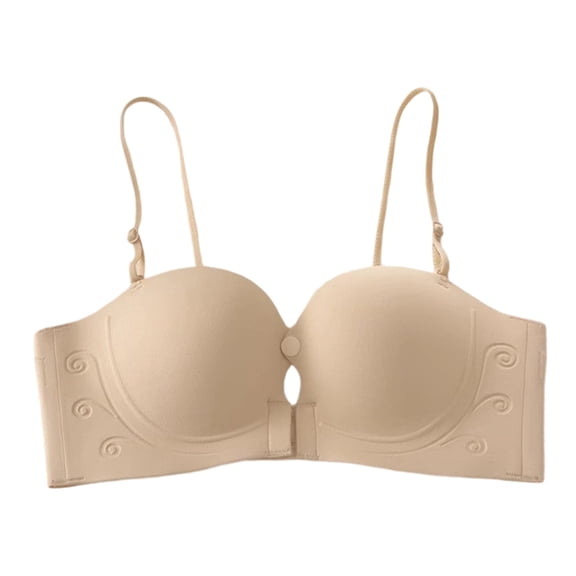 Njagoc3 Wireless Bras for Women Push Up Comfort Seamless Breathable Daily Bra with Detachable Straps