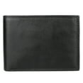 thumbnail image 2 of J. Buxton Men's Emblem Double ID Billfold Leather, Black, 2 of 7
