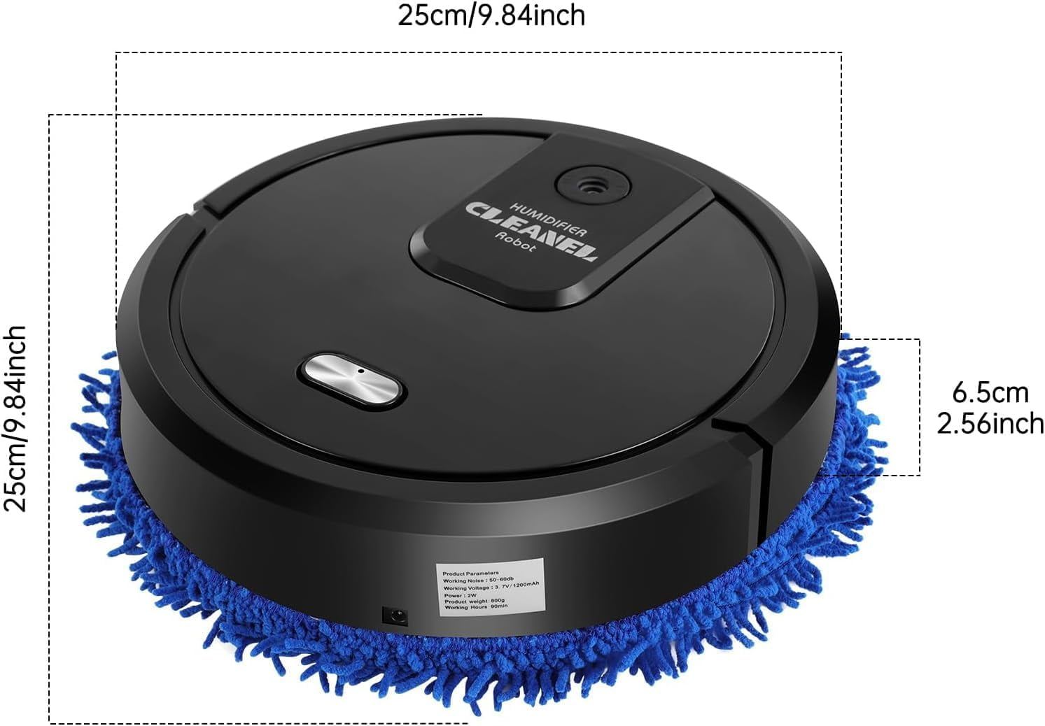 Dreame D10s Pro Robot Vacuum and Mop, Powerful 5000Pa Suction, AI