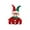 Multicolor-B, variant on dajkiuy Christmas Plush Toy 9 Inches Christmas Sitting Rudolph Sequin Hat Doll Decor Christmas Doll Sitting Plush Doll for Christmas Holiday Decoration