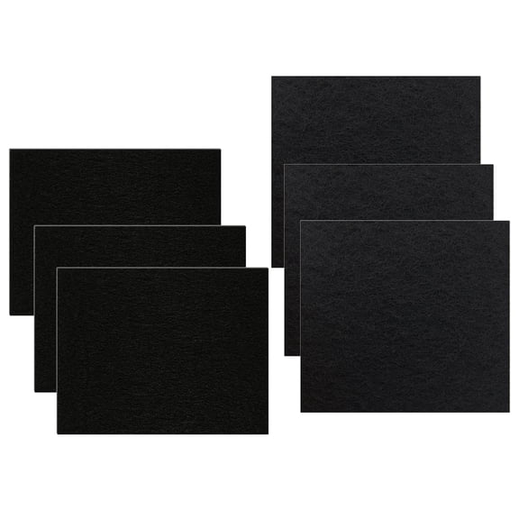 Qzbhct 3 Activated Carbon Filters for Hooded Cat Litter Box Pans, 3 Activated Carbon Filters for Pureness F6 Zeloite Air Filter Cat Litter Box