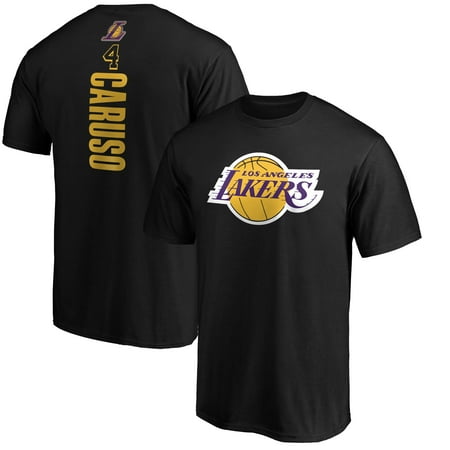 Alex Caruso Los Angeles Lakers Fanatics Branded Playmaker Name & Number T-Shirt - Black