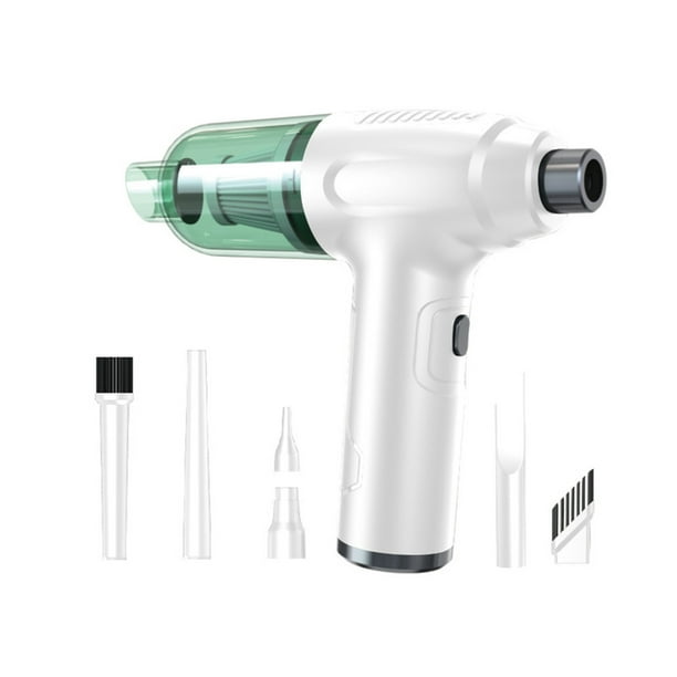 Injueey Aspiradora inalámbrica Motor sin escobillas alimentado por batería 8000Pa carga USB hogar automóvil removedor de polvo herramienta Electrónica