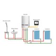 thumbnail image 2 of Amdohai Tuya ZigBee3.0 Smart Thermostat 5A Weekly Programmable Temperature Controller APP Control, 2 of 9