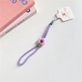 thumbnail image 1 of Jewelry Keys Short Rope Phone Charms Hand Strap Flowers Phone Strap Wrist Hand Lanyard Mobile Phone Lanyard Phone Hanging Rope 09, 1 of 6