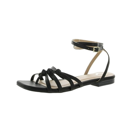

Journee Collection Womens Indee Ankle Wrap Low Block Heel Sandals